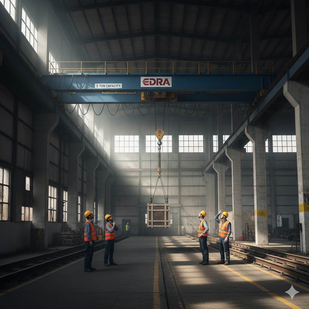 Mantenimiento preventivo de grúas industriales