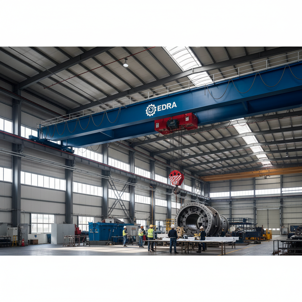 Grúas industriales para plantas de manufactura