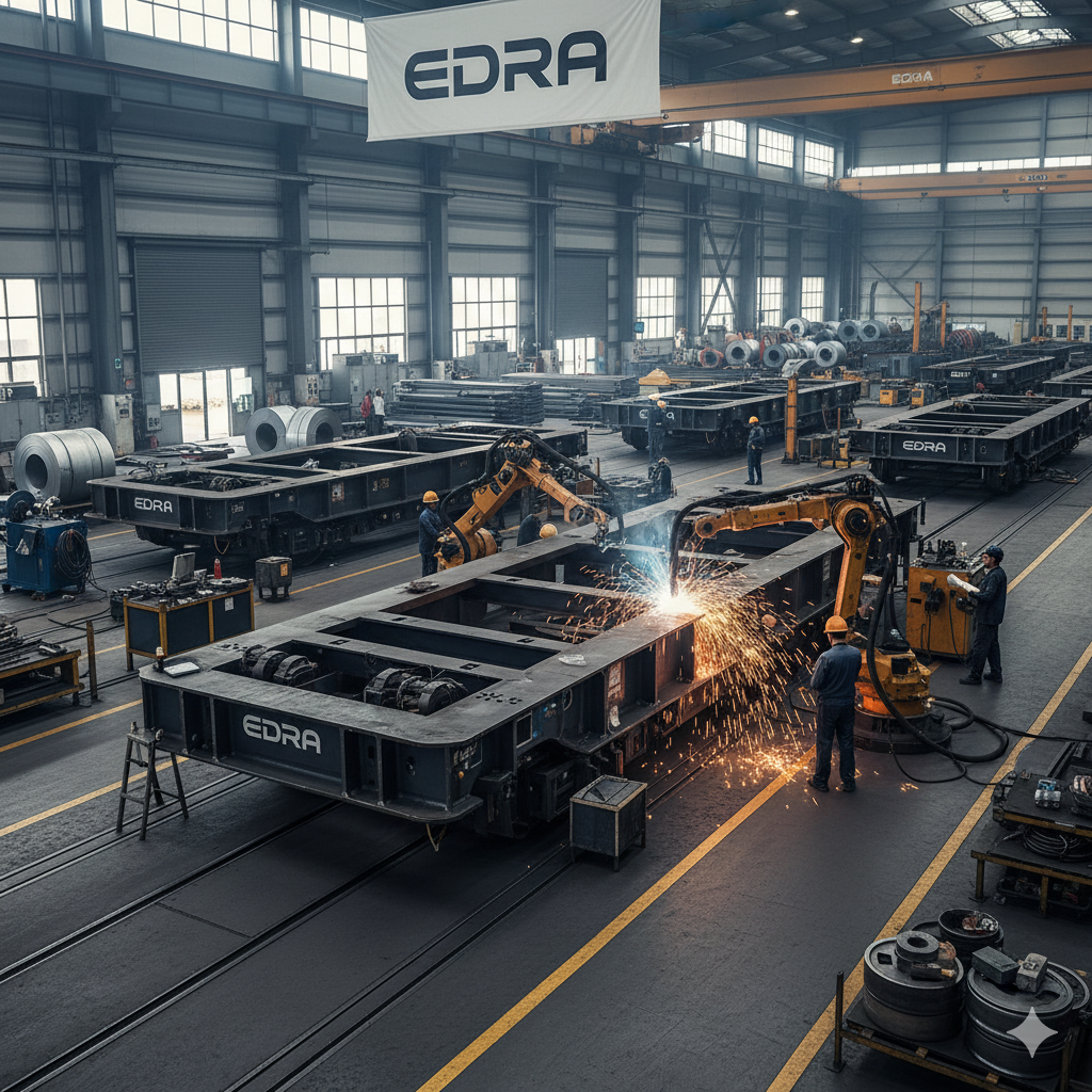 Fabricación de carros transfer personalizados en EDRA México