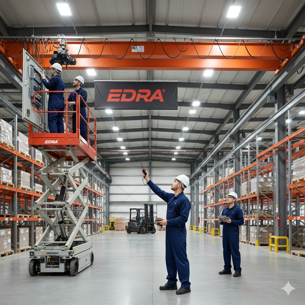 Rehabilitación eléctrica de grúas por EDRA México