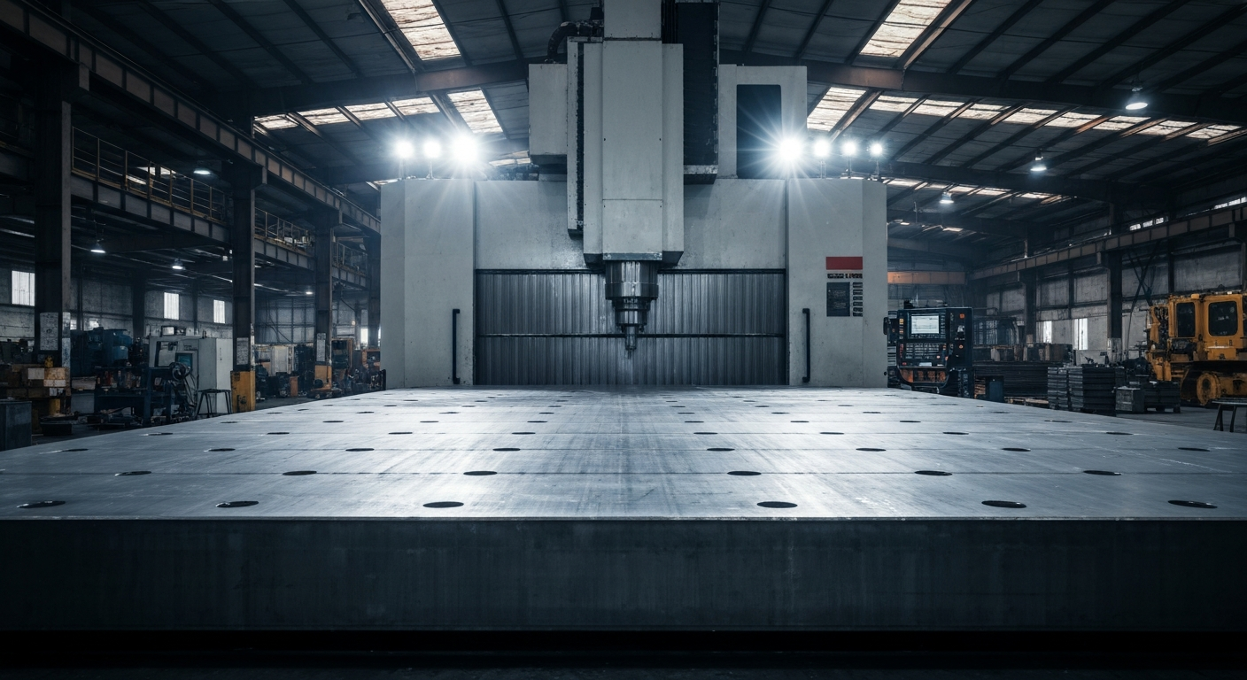 Maquinado CNC vs. Placa Rectificada: Planicidad en Grandes Dimensiones